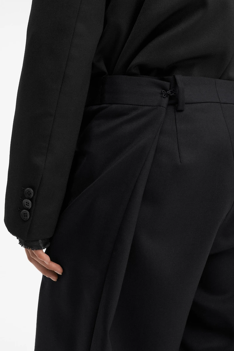 Wool-Blend Dress Pants