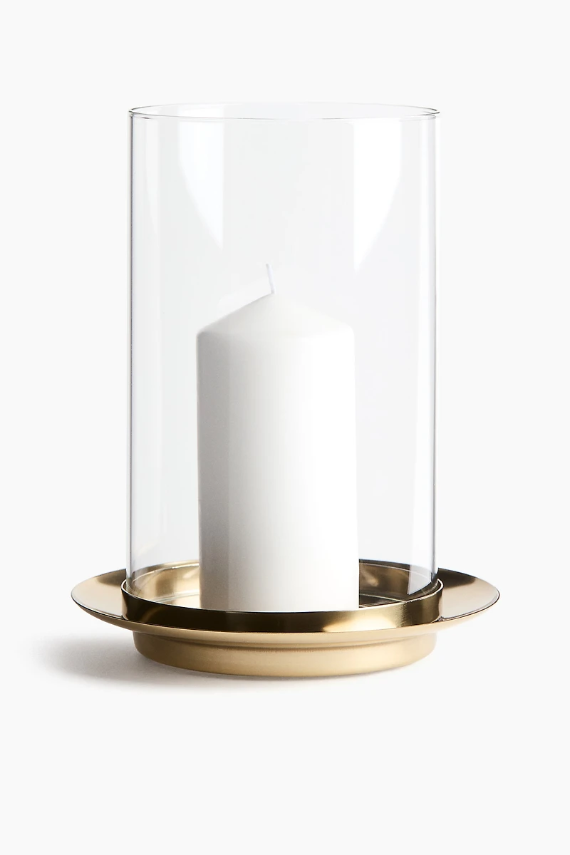 Grand photophore en verre