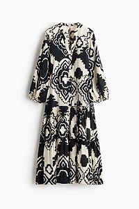 Printed Tiered Dress