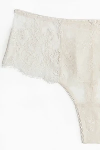 Lace Thong Briefs