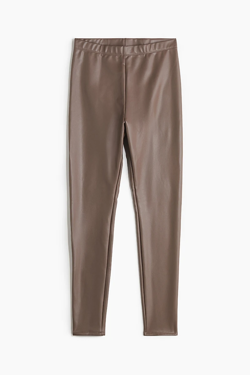 Coated Leggings