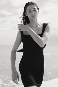 Dress with Bow at Back