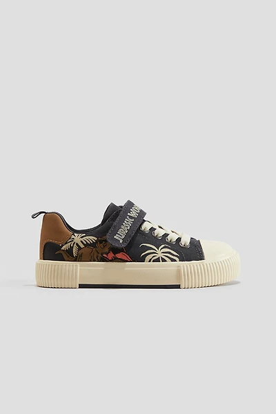 Printed Cotton Canvas Sneakers