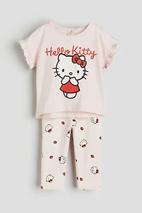 2-piece Printed Set