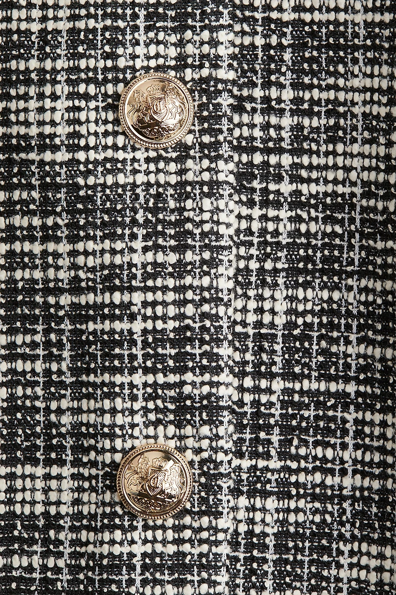 Bouclé Jersey Vest