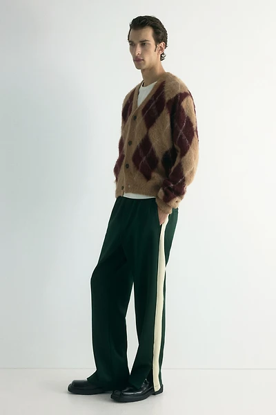 Relaxed-Fit Sweatpants with Side Stripes