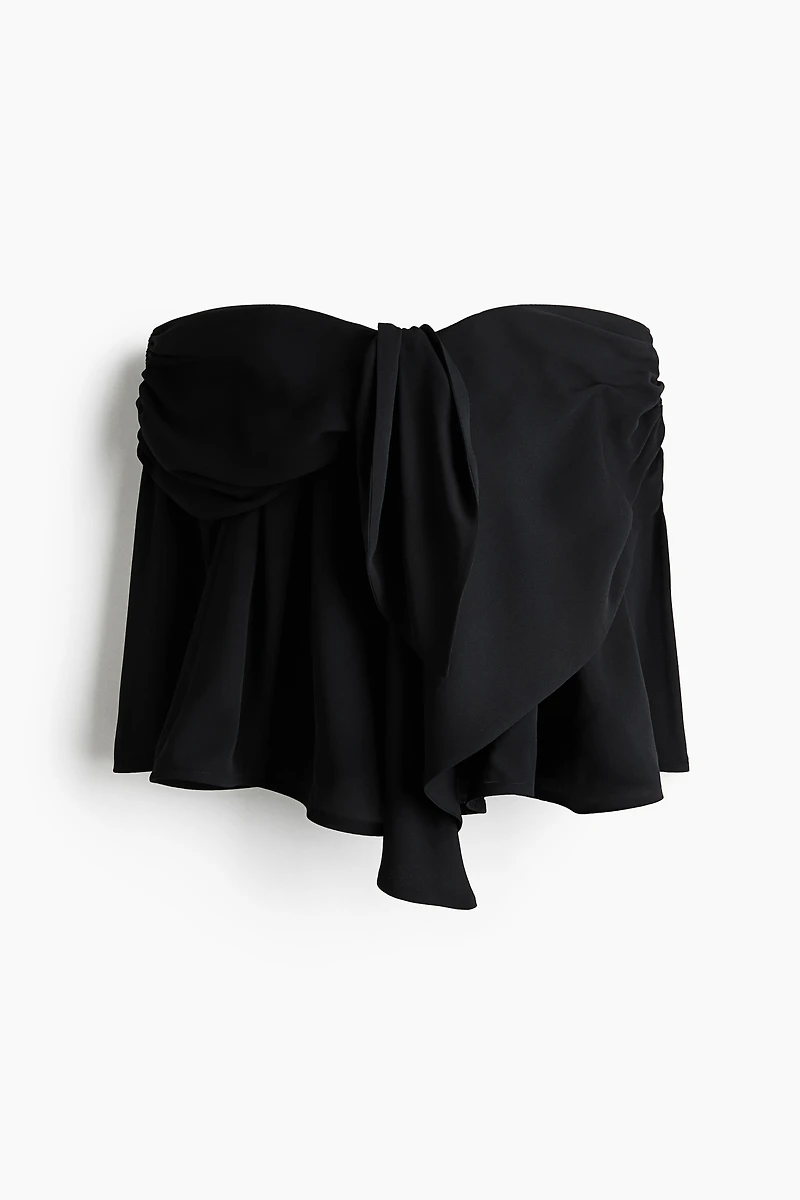 Tie-Detail Bandeau Top