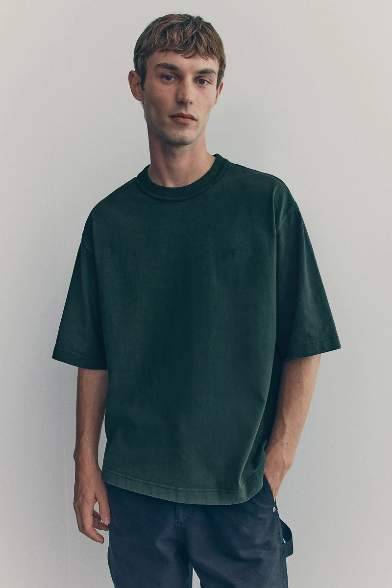 Boxy Cotton T-Shirt