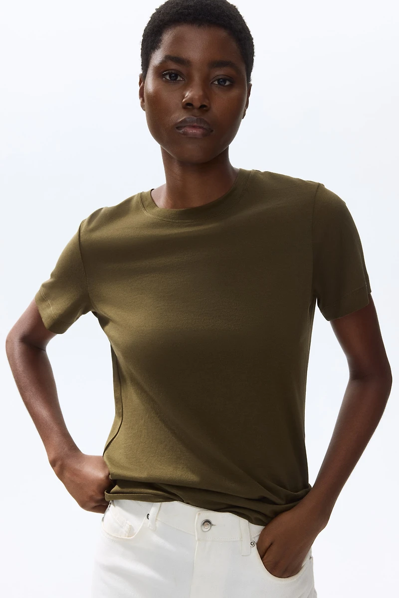 Silk-Blend T-Shirt