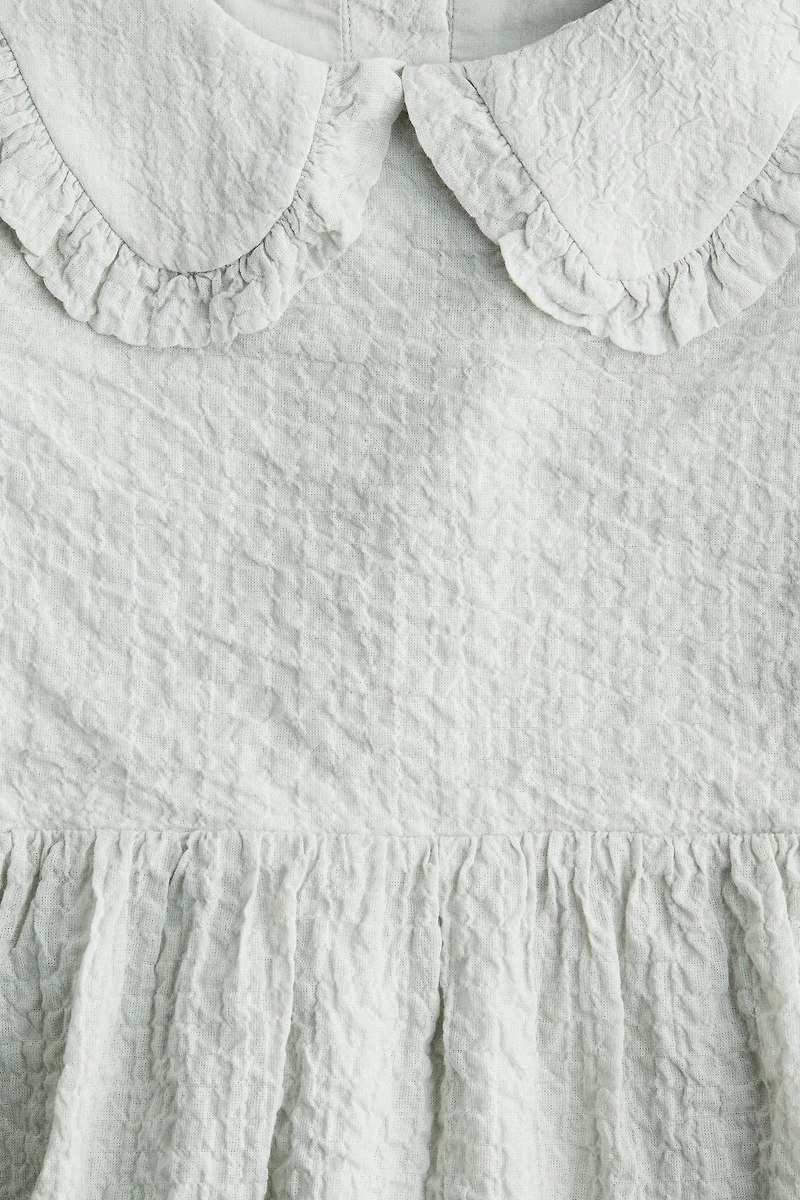 Cotton Seersucker Dress