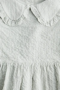 Cotton Seersucker Dress