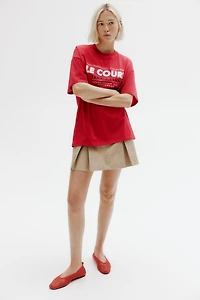 Oversized T-Shirt with Motif