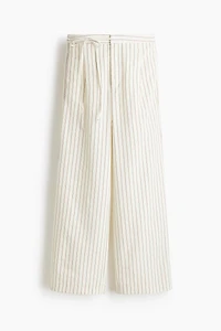 Pantalon avec détail à nouer