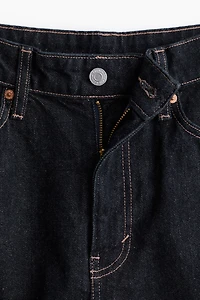 High Rise Barrel Leg Jeans