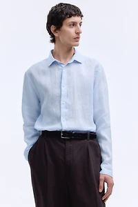 Slim Fit Linen Shirt