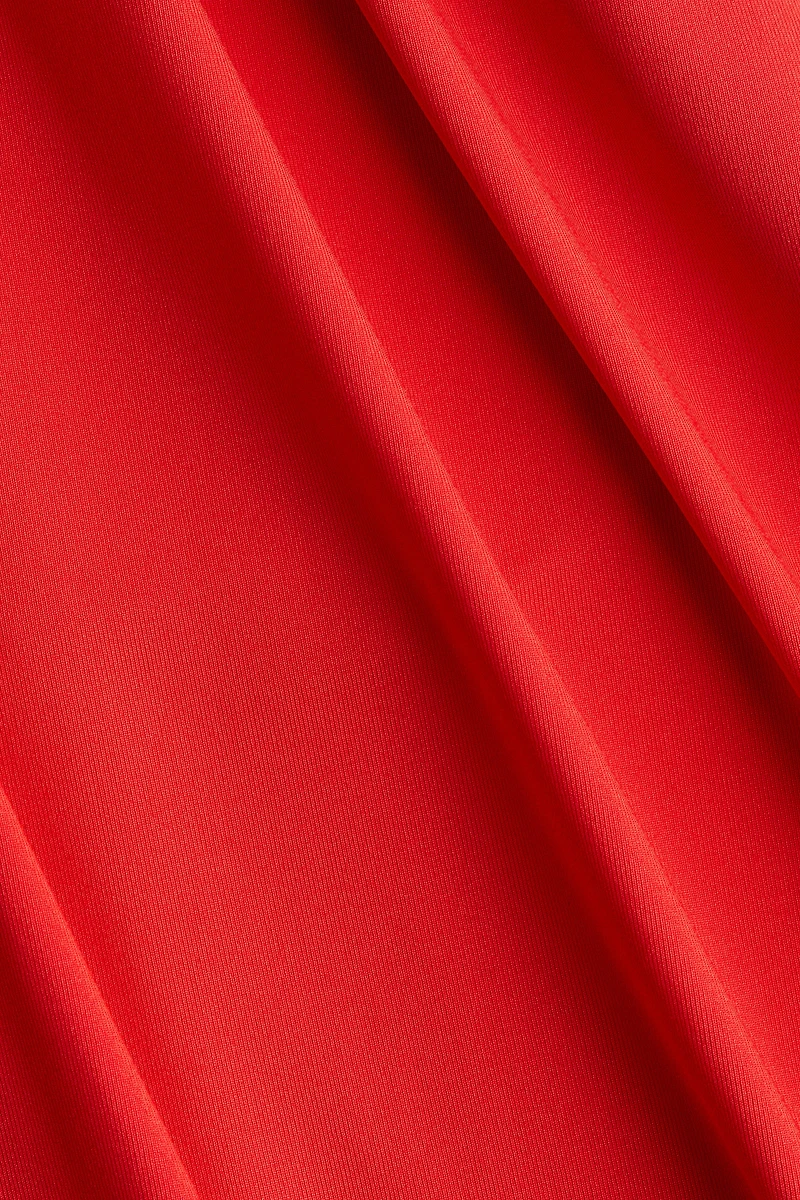 Sleeveless Microfiber Dress