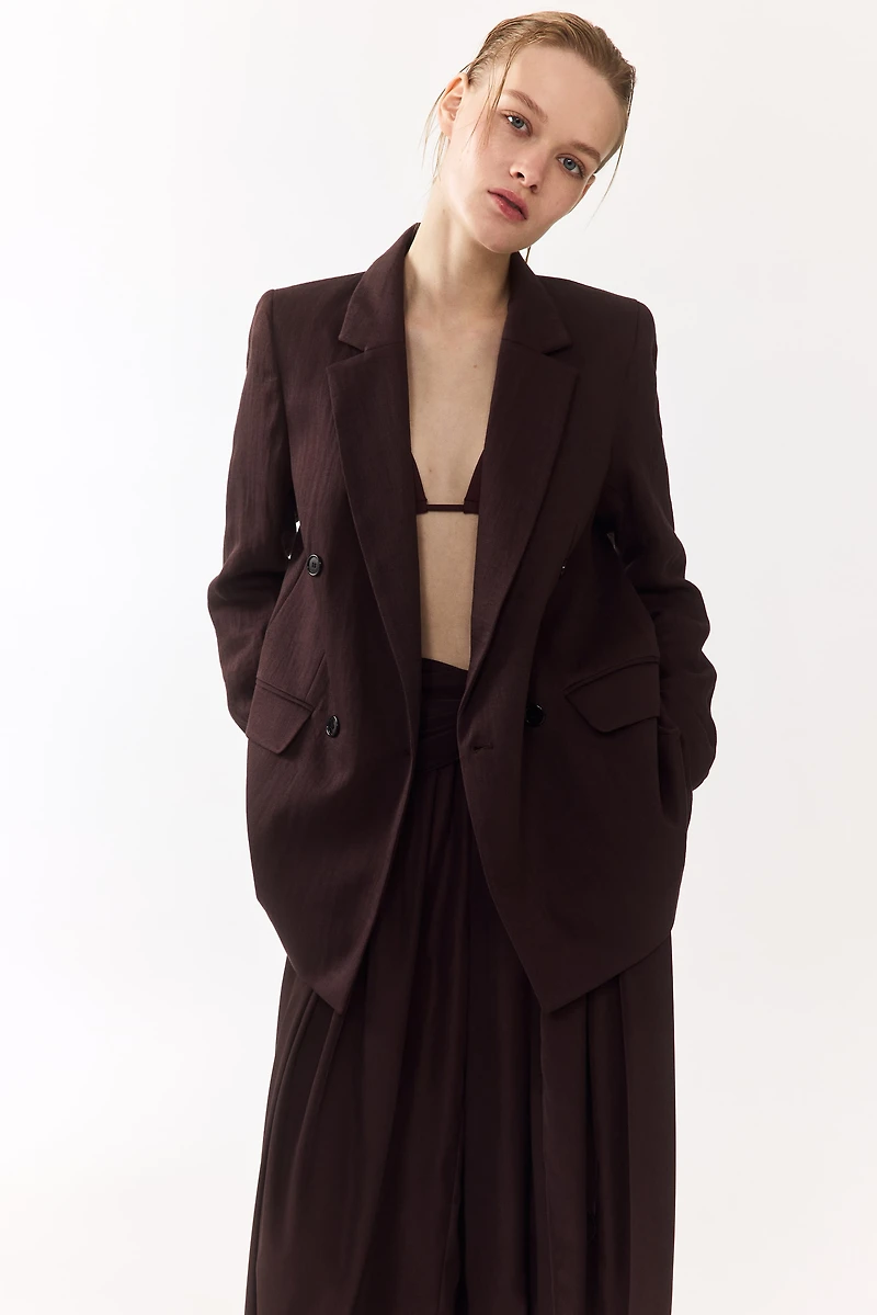 Double-Breasted Blazer
