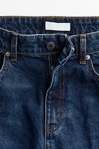 Creased Tapered Jeans