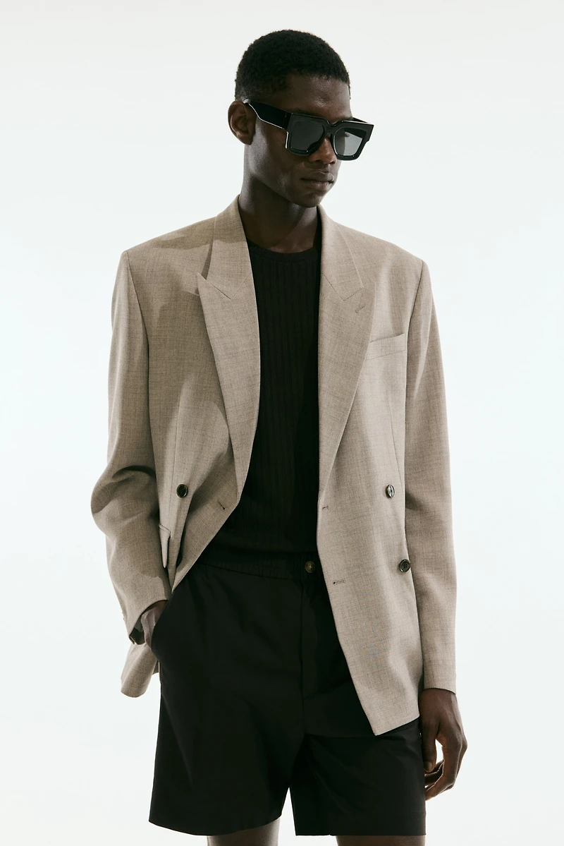 Relaxed-Fit Poplin Shorts