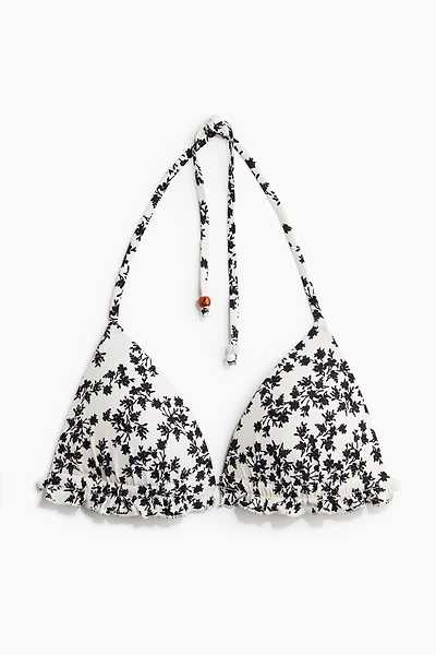 Push-Up Triangle Bikini Top