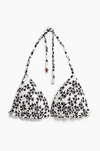 Push-Up Triangle Bikini Top