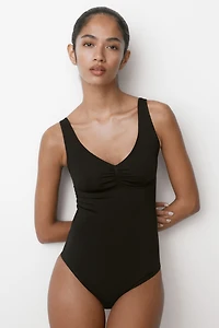 Firm Shape Sculpting Thong Bodysuit