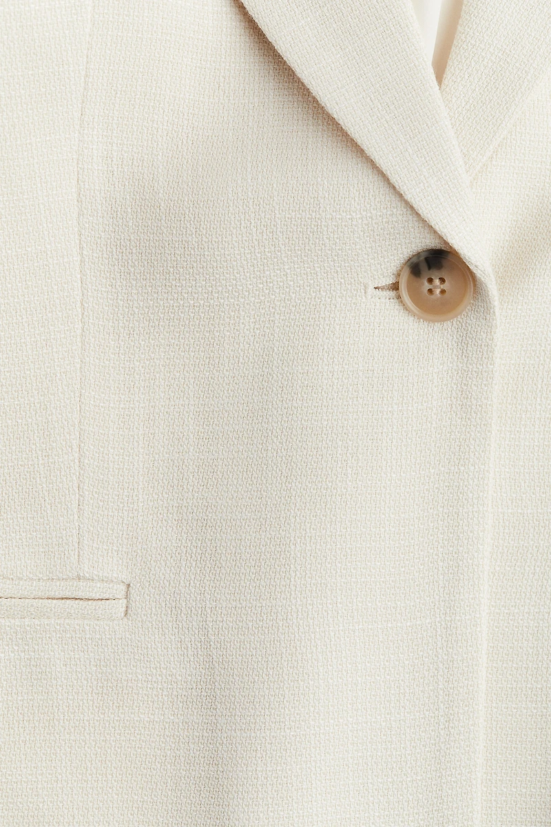 Gathered-Sleeve Jacket