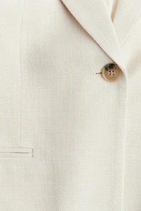 Gathered-Sleeve Jacket