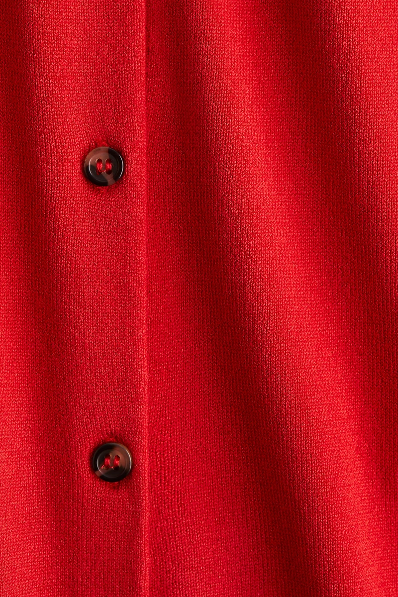 Short-Sleeved Cardigan