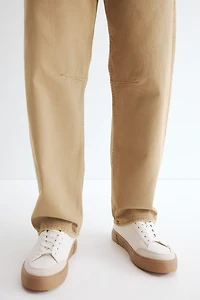 Pantalon décontracté en coton