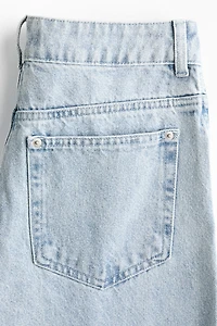 Barrel Leg Regular Waist Jeans