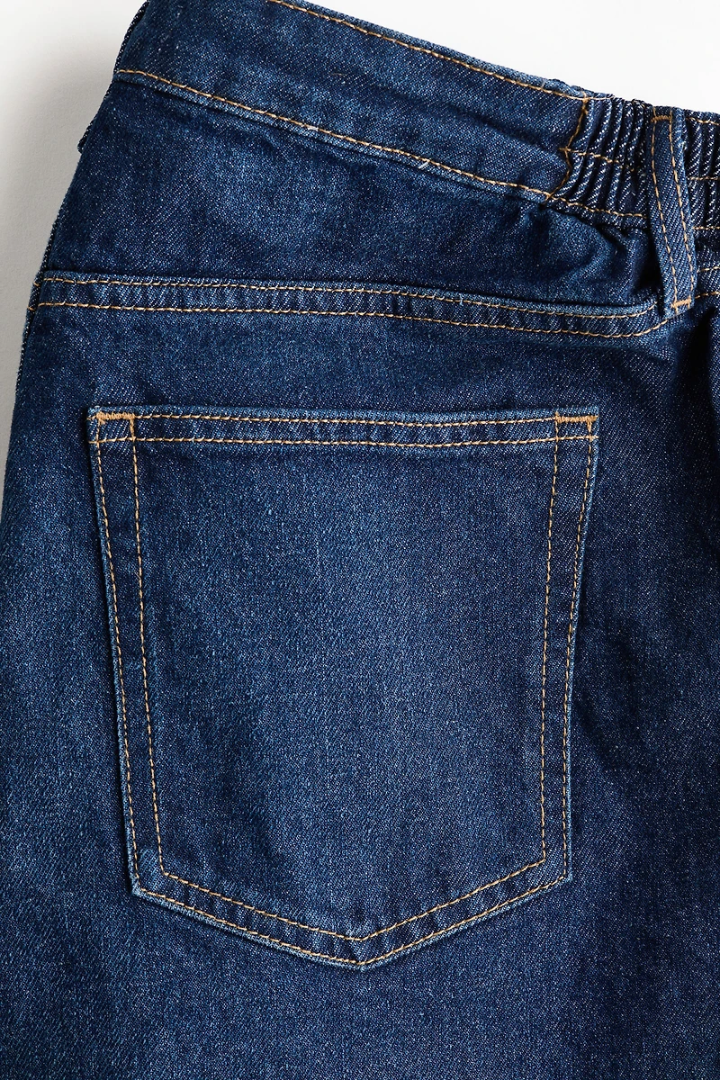 MAMA Straight Ankle Jeans