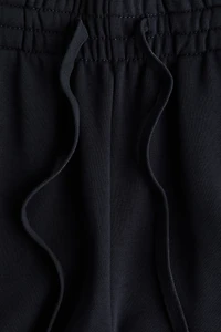 Pleat-Front Sweatpants