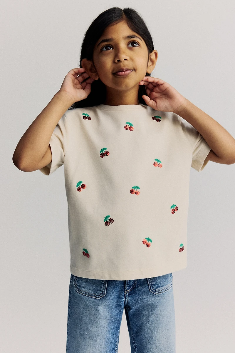 T-shirt avec motifs