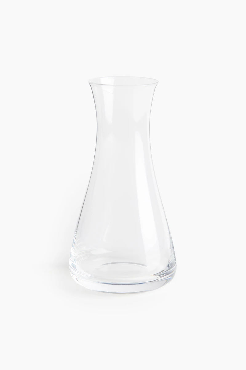 Petite carafe en verre