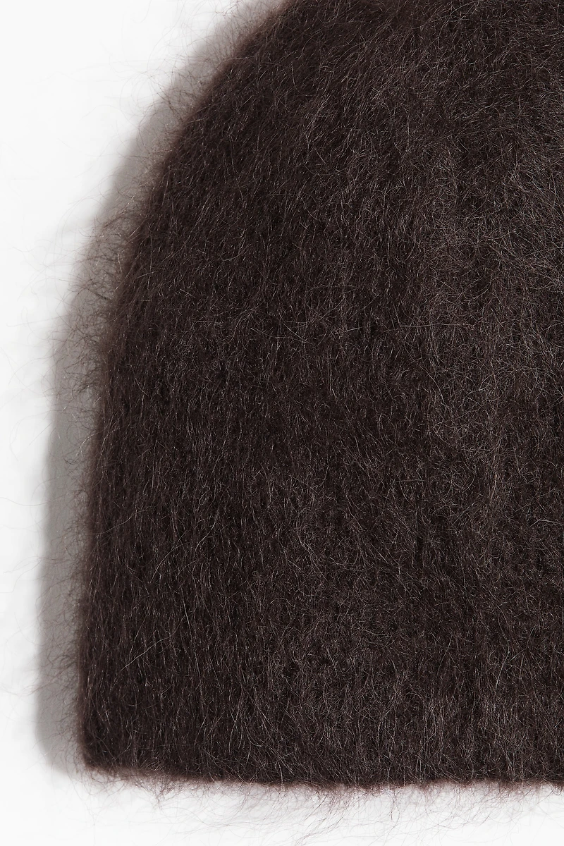 Bonnet en mohair mélangé