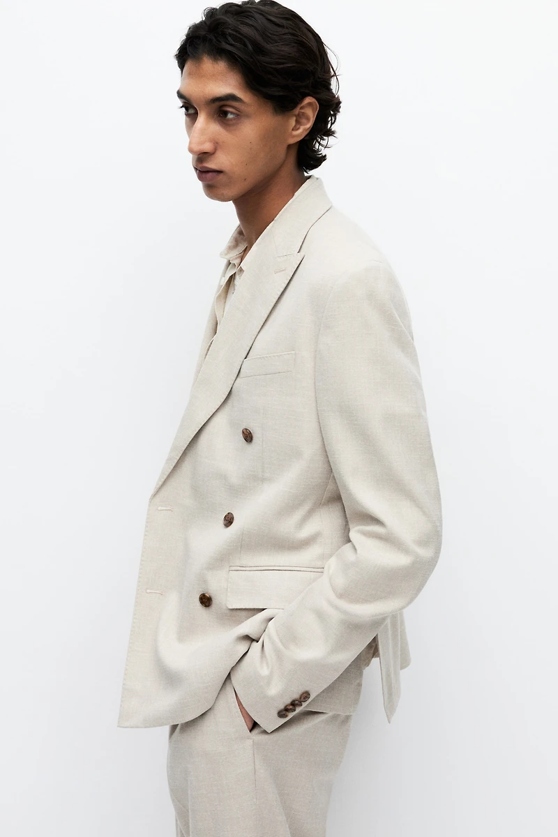 Veste classique à fermeture croisée