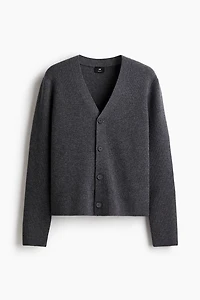 Regular-Fit Wool Cardigan