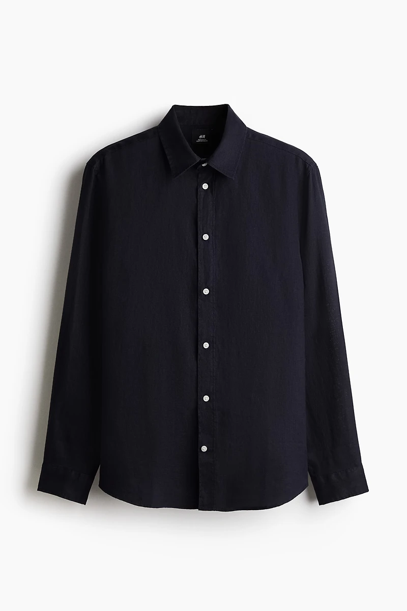 Chemise classique en lin