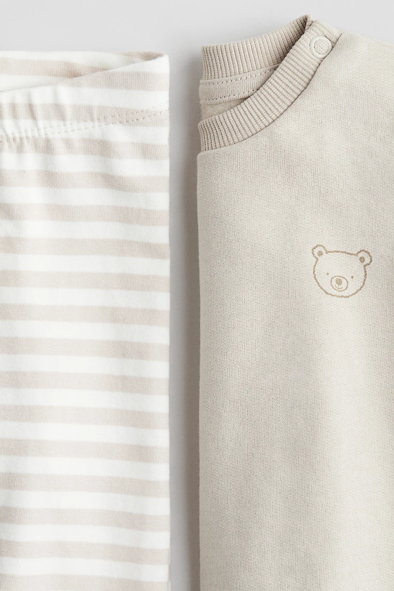 Ensemble 2 pièces avec chandail et legging