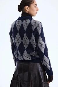 Cardigan with Collar