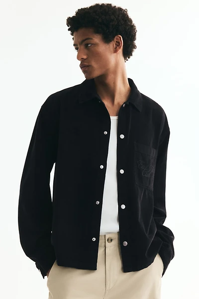 Relaxed-Fit Corduroy Shirt