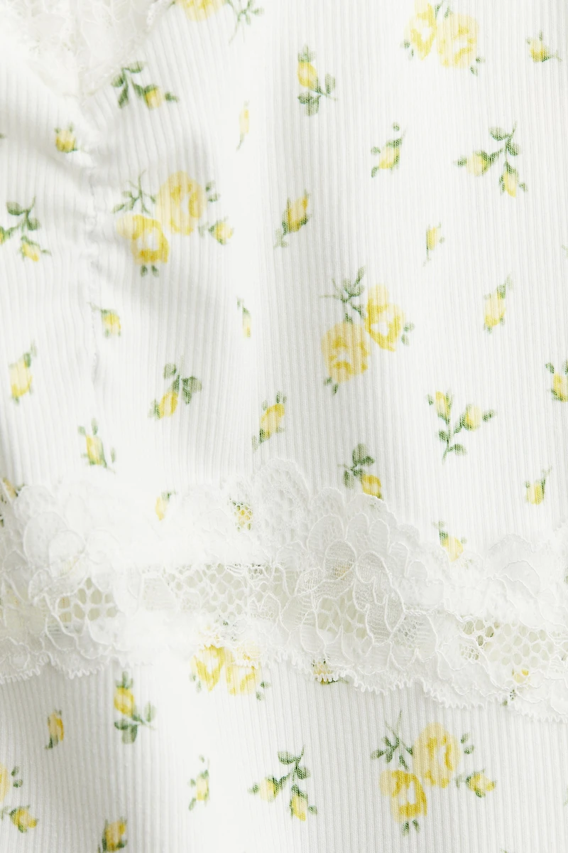 Lace-Detail Camisole Top