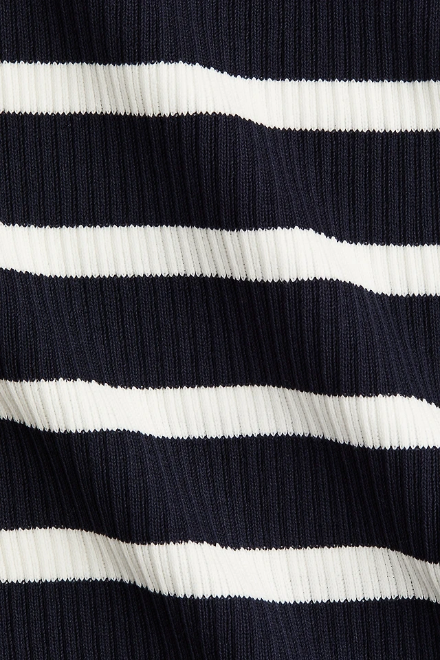 rib knit dress outfit She's The Main Rib Knit Strapless Midi Dress main image 0