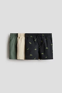 3-Pack Cotton Shorts