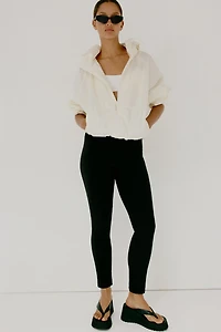 Fitted Ankle-Length Pants