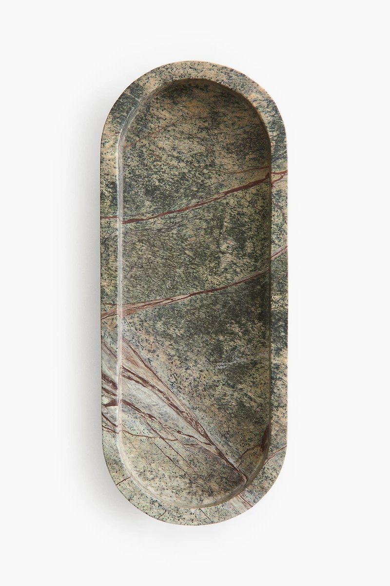 Oval Marble Plate