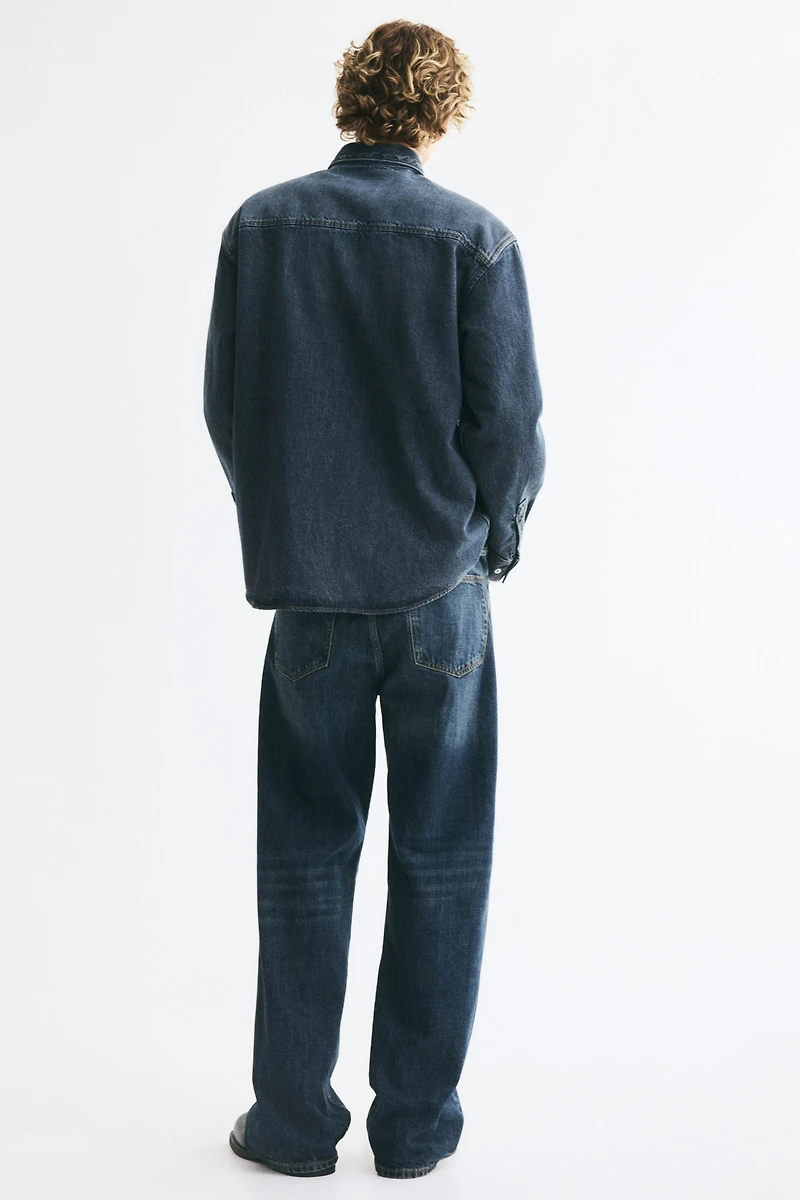 Cotton Denim Overshirt