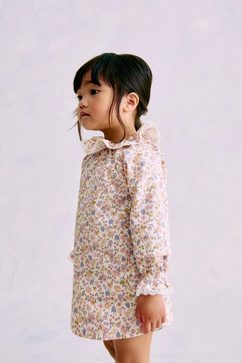 2-Piece Floral-Print Cotton Set
