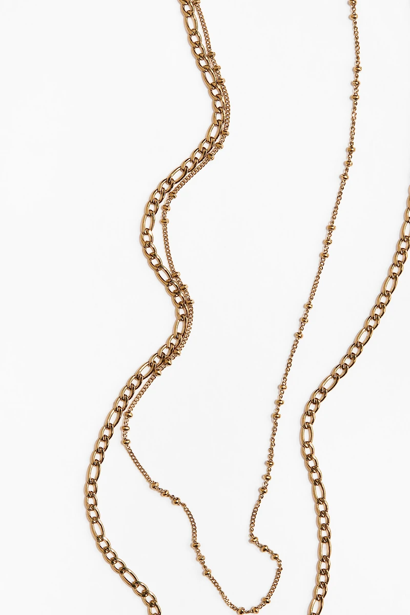 Collier imperméable à deux rangs